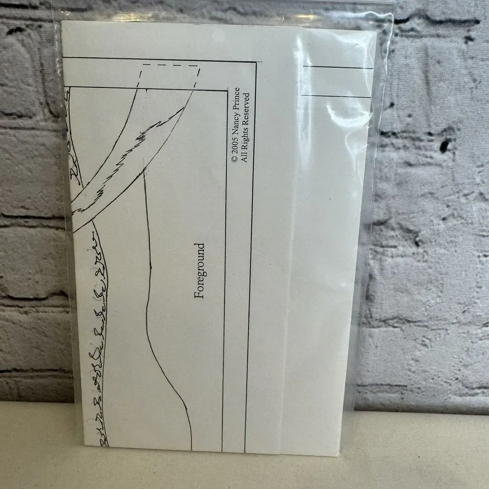 Surveying the Domain Quilt Wall Hanging Pattern Nancy‎ Prince 17x24 2002 - Picture 3 of 3